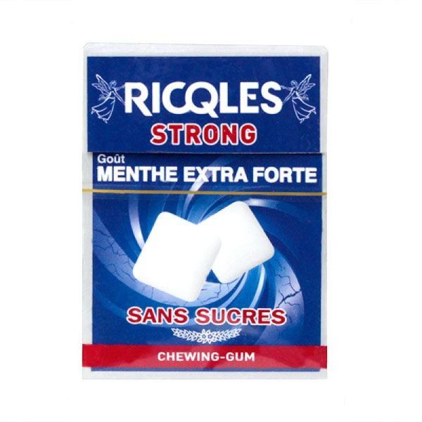 Ricqles Strong Chew Gum Hyg  Ss S Ex Fort